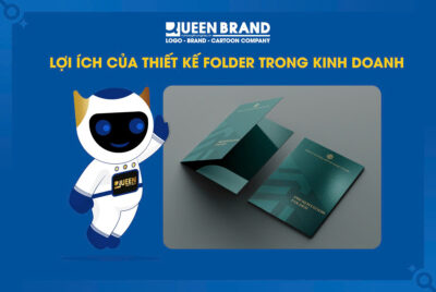 Hình ảnh thiết kế folder Queen Brand