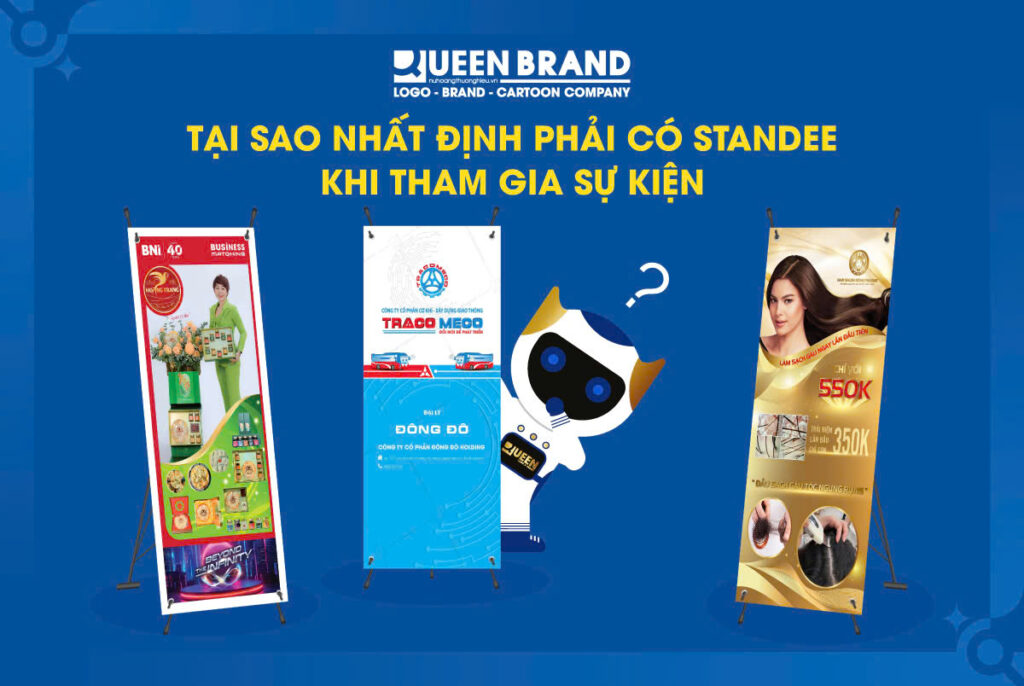 Hình ảnh thiết kế standee