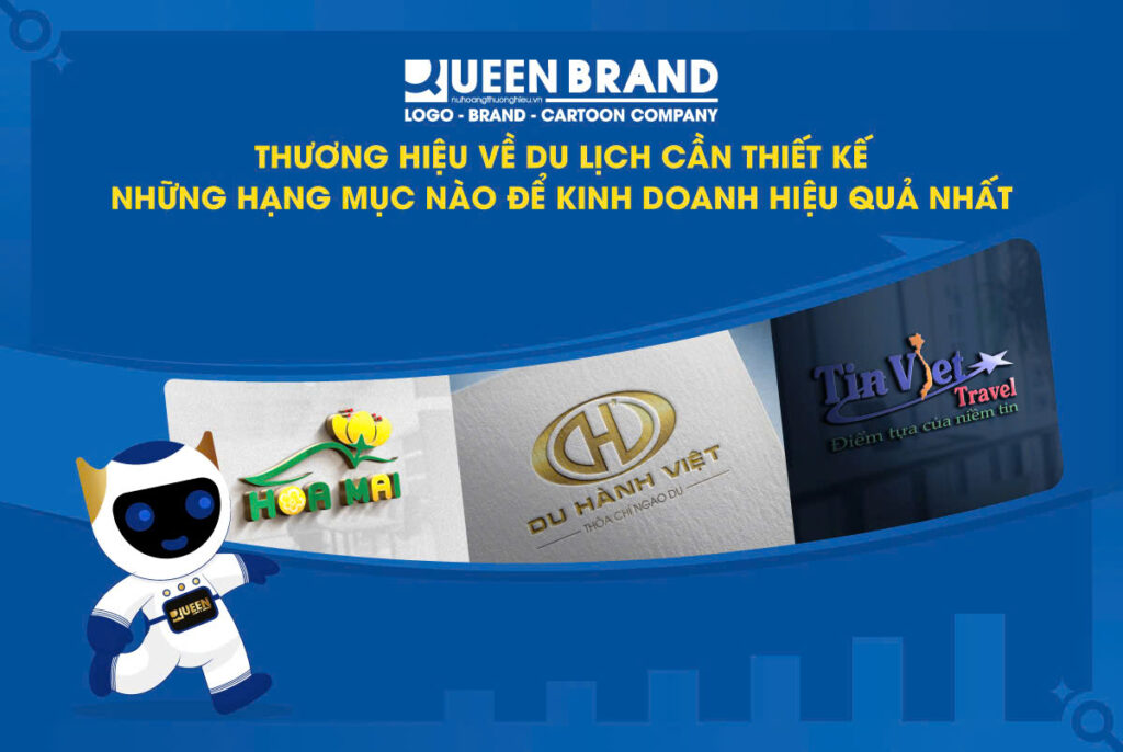 Hình ảnh xây dựng thương hiệu - Queen Brand