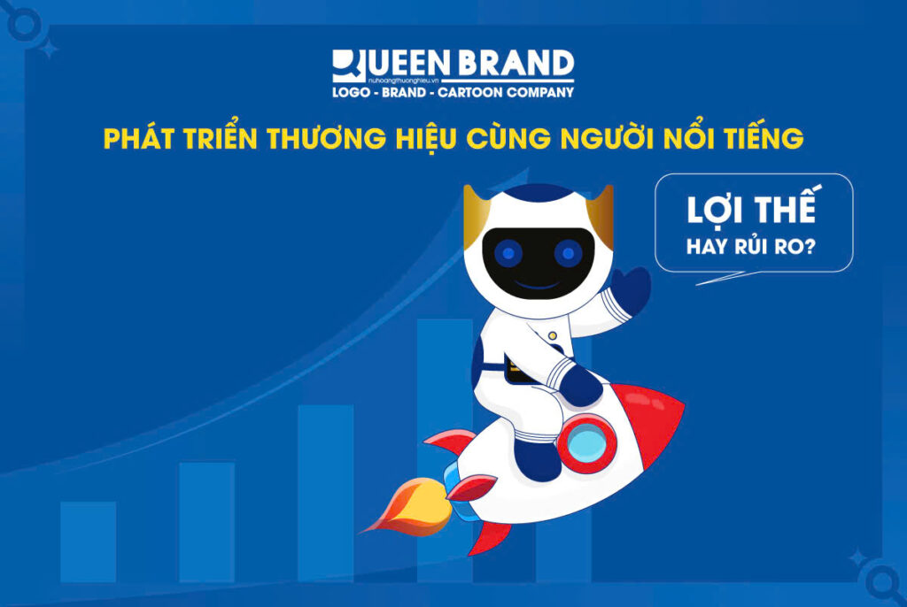 hình ảnh xây dựng thương hiệu Queen Brand