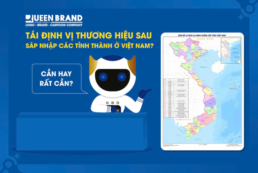 Hình ảnh tái định vị thương hiệu Queen Brand