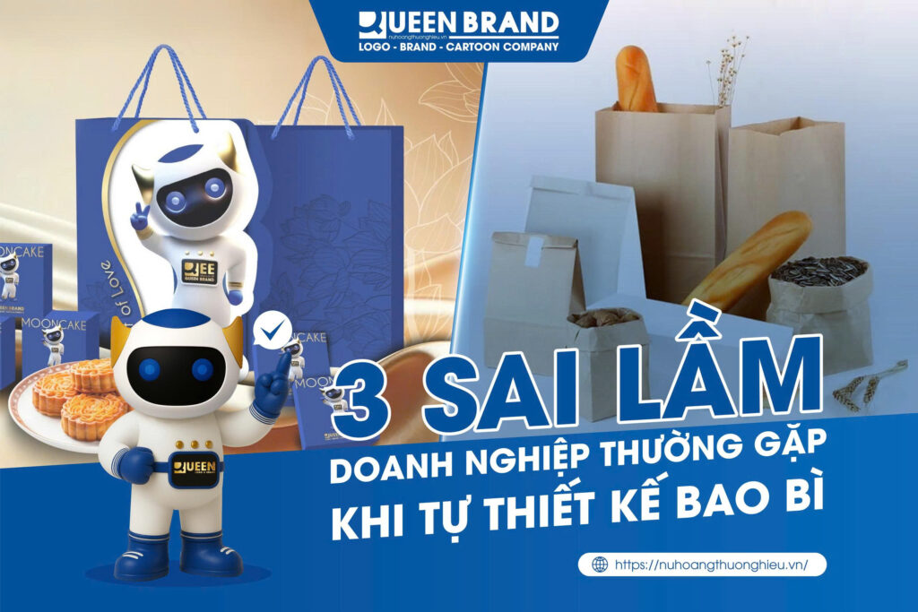 Hình ảnh thiết kế bao bì - Queen Brand