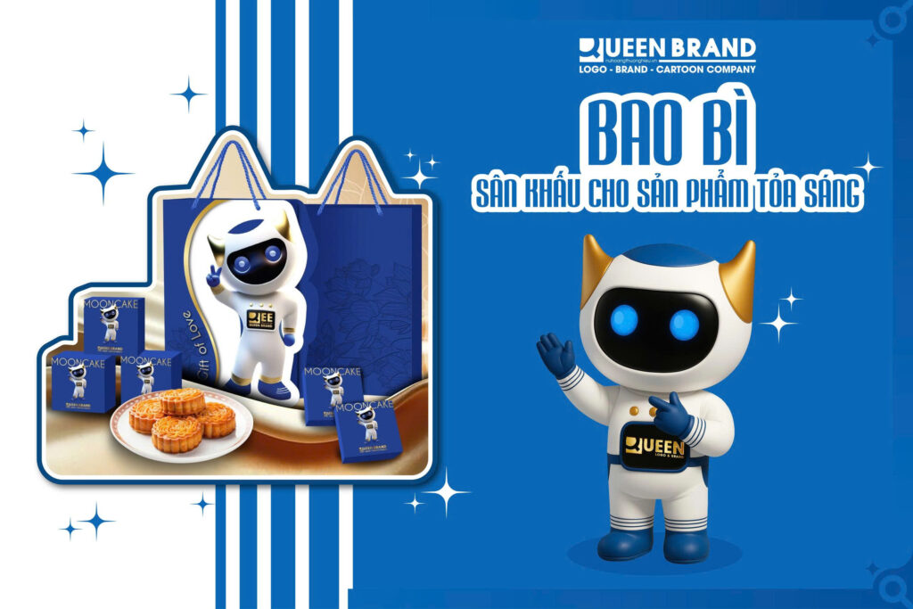 Hình ảnh thiết kế bao bì - Queen Brand