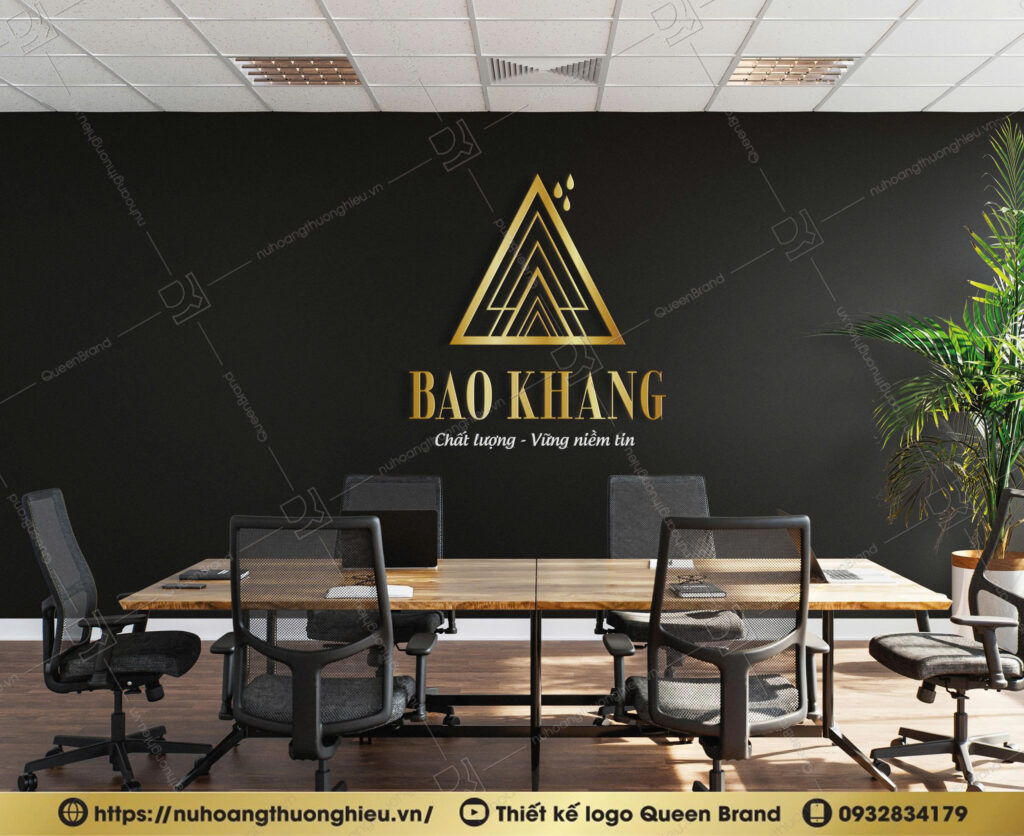 Hình ảnh thiết kế logo xây dựng - BẢO KHANG