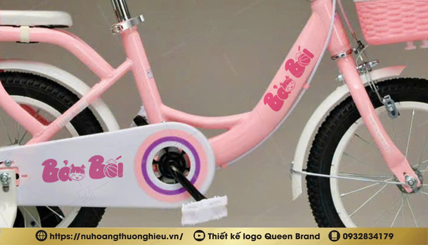 Hình ảnh thiết kế logo tem xe đạp