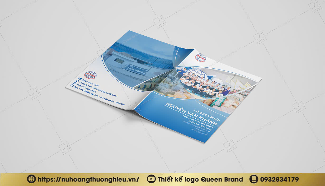 Hình ảnh thiết kế profile cá nhân