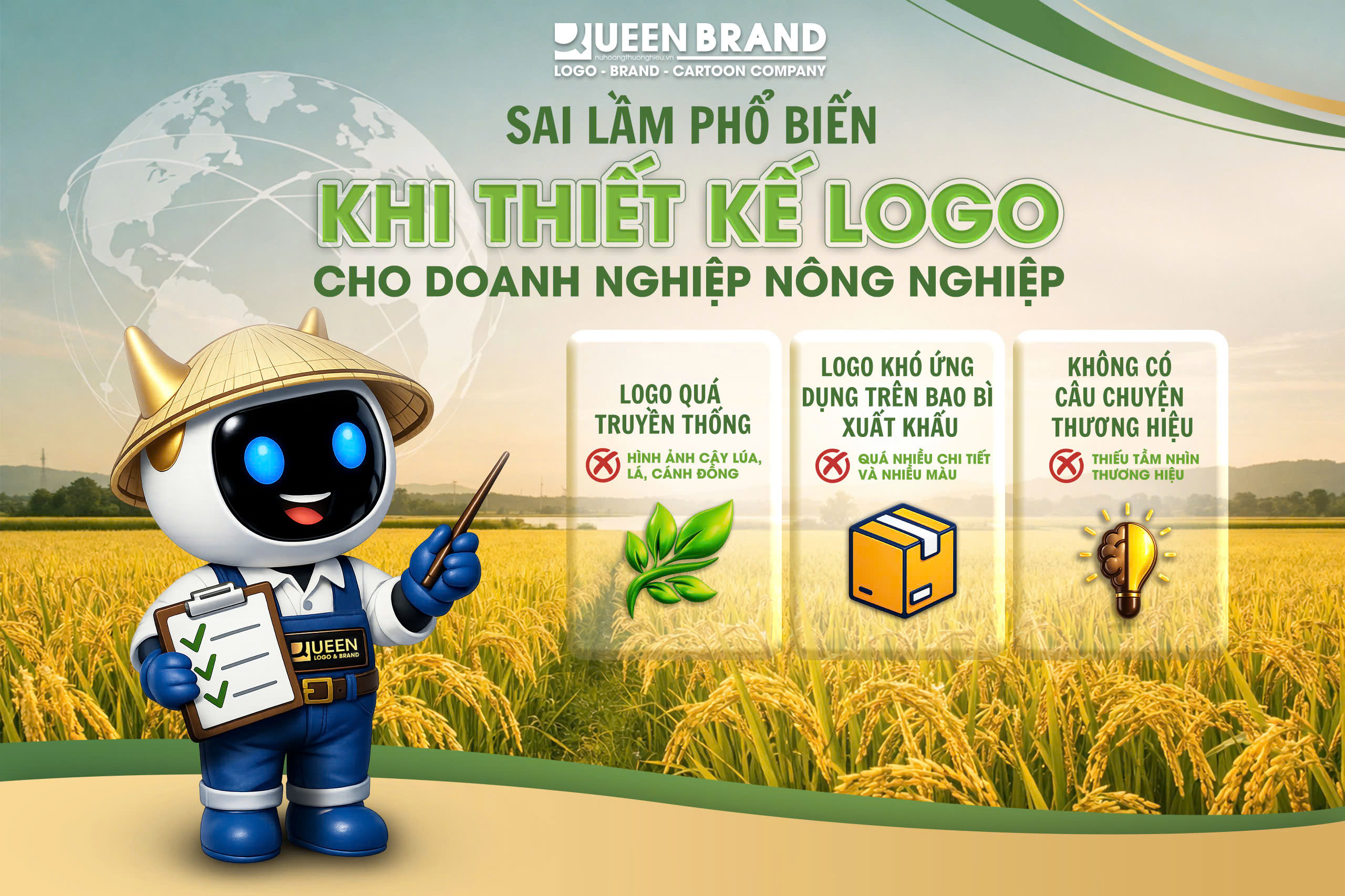 Hình ảnh thiết kế logo nông nghiệp