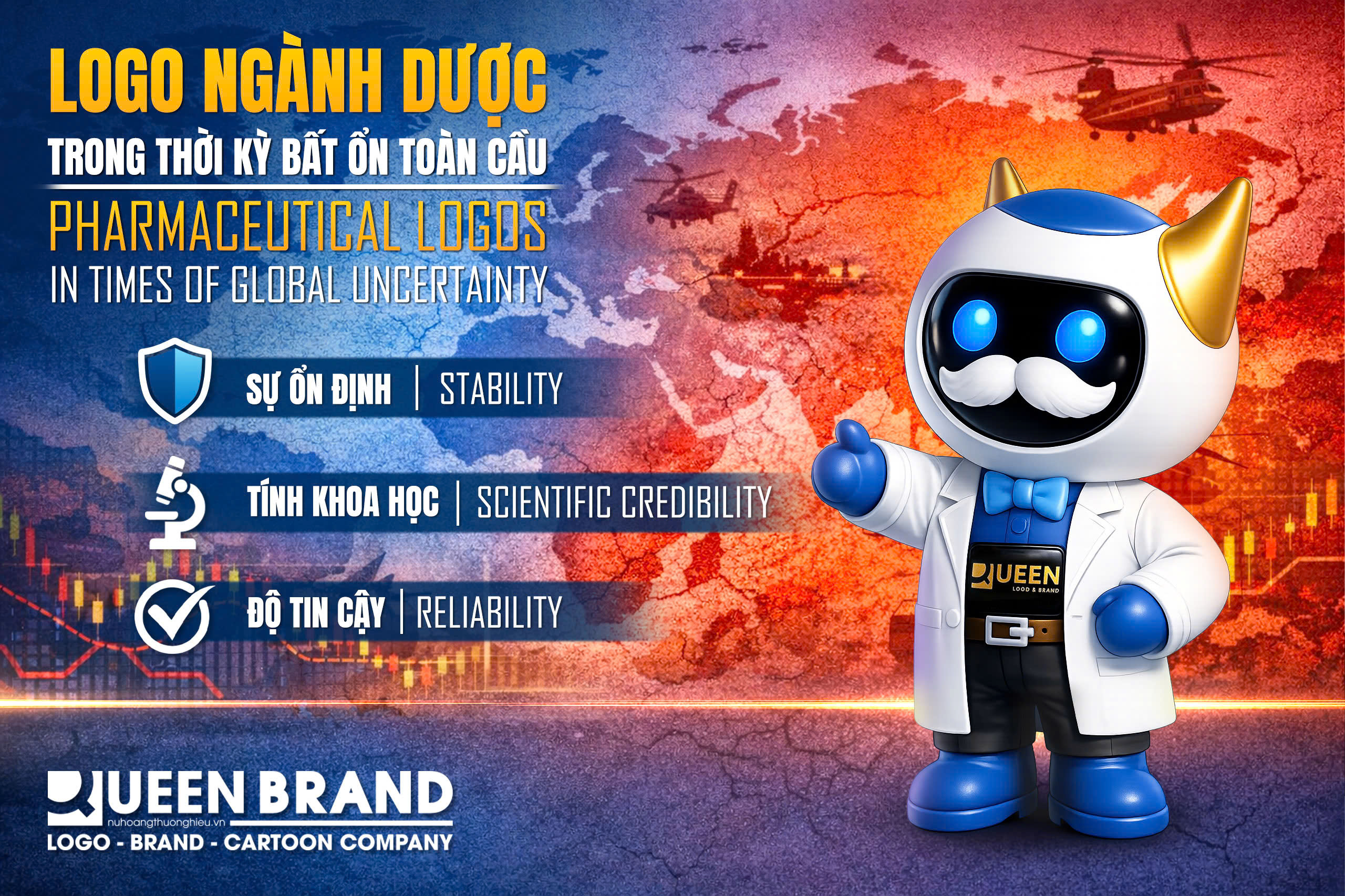 Hình ảnh thiết kế logo ngành dược