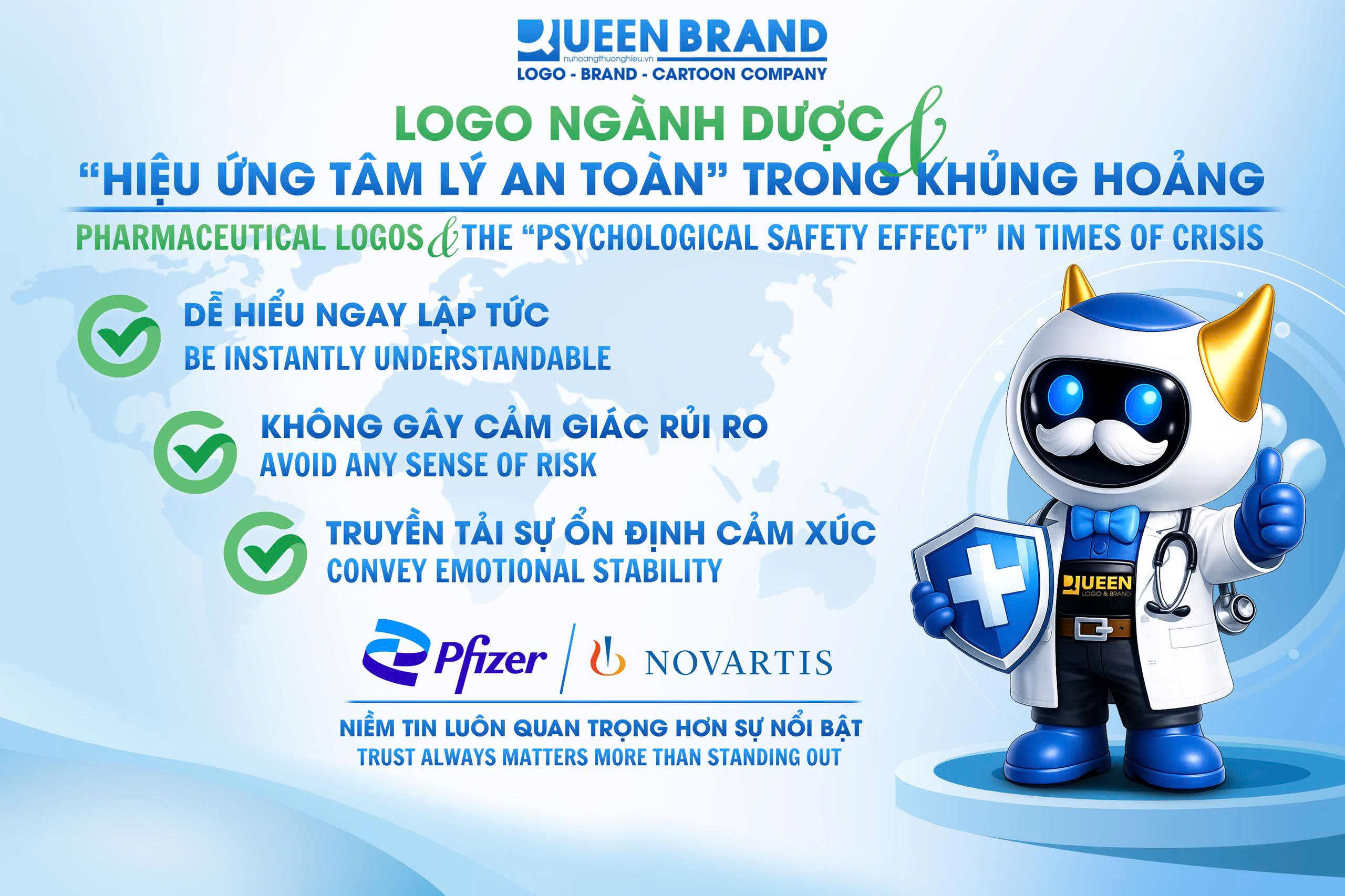 Hình ảnh thiết kế logo ngành dược
