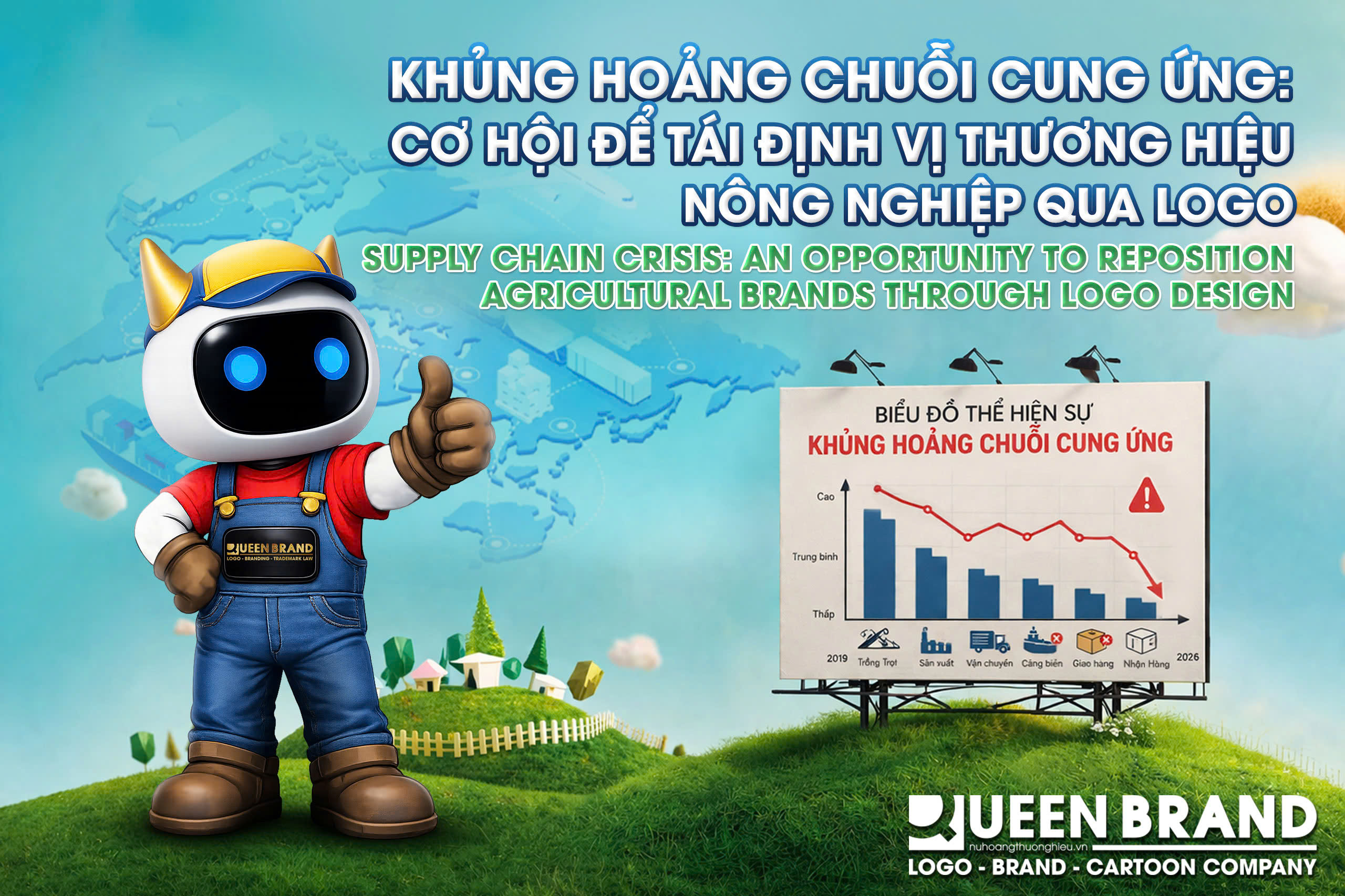 Hình ảnh thiết kế logo ngành nông nghiệp