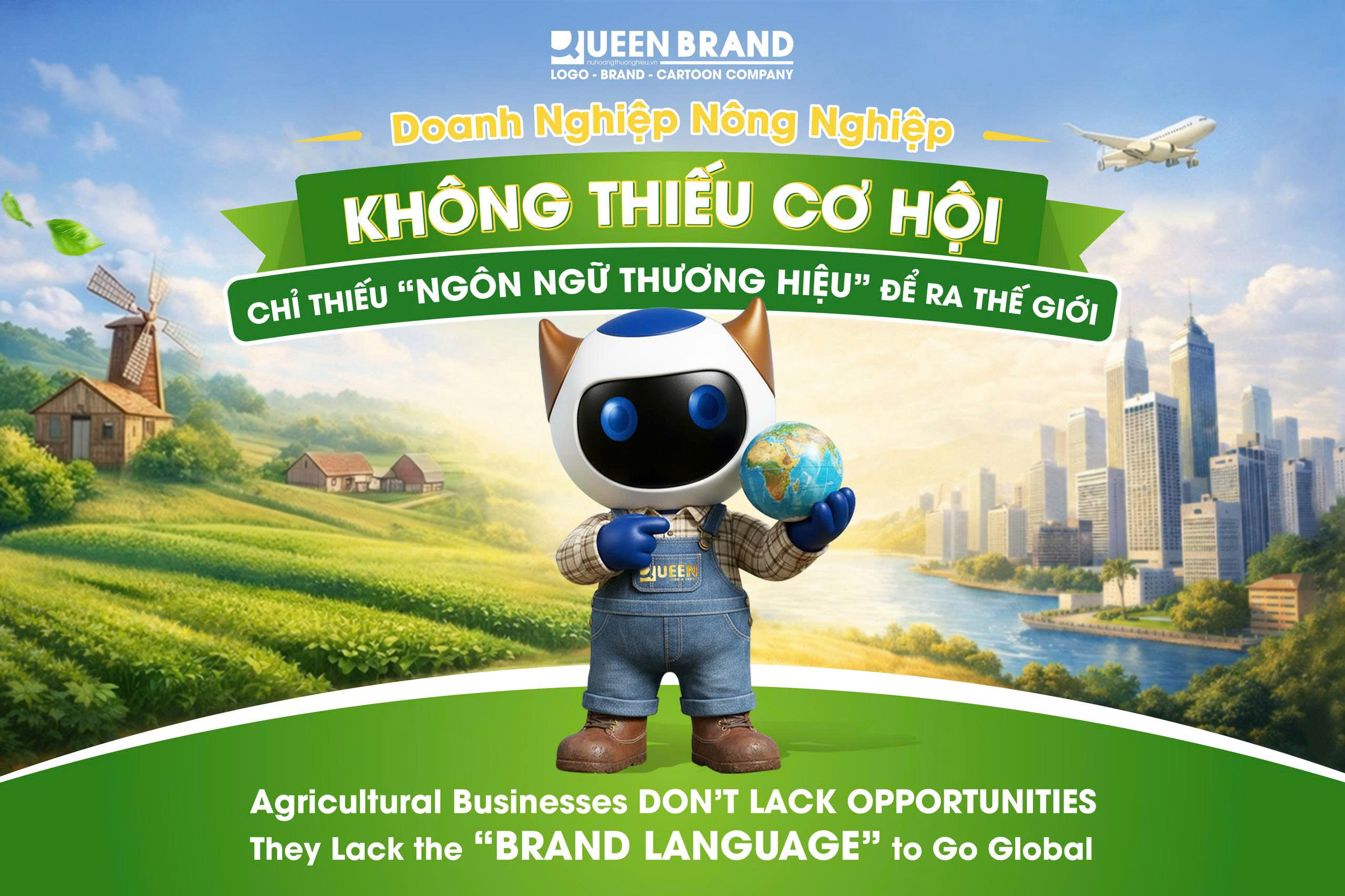Hình ảnh thiết kế logo ngành nông nghiệp
