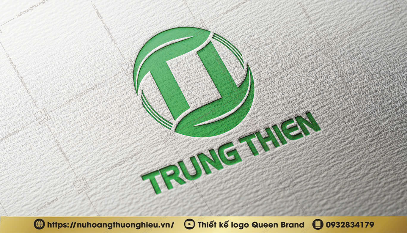 Hình ảnh thiết kế logo ngành thực phẩm - TRUNG THIÊN
