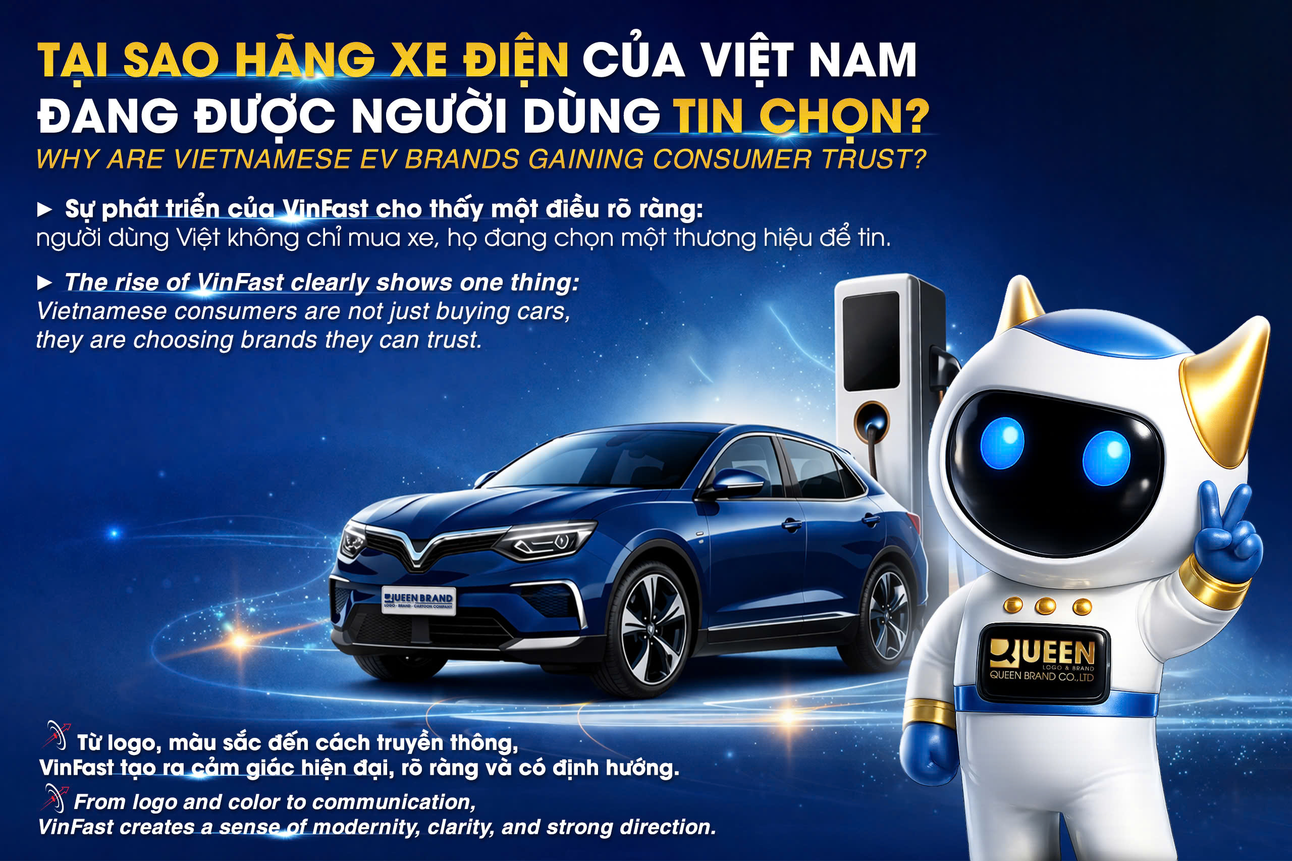 Hình ảnh thiết kế logo ngành xe điện