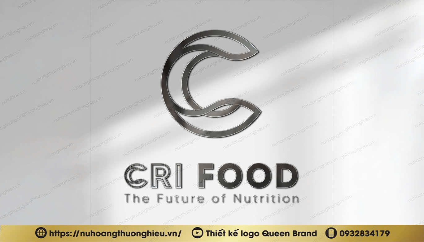 Hình ảnh thiết kế logo ngành thực phẩm CRI FOOD