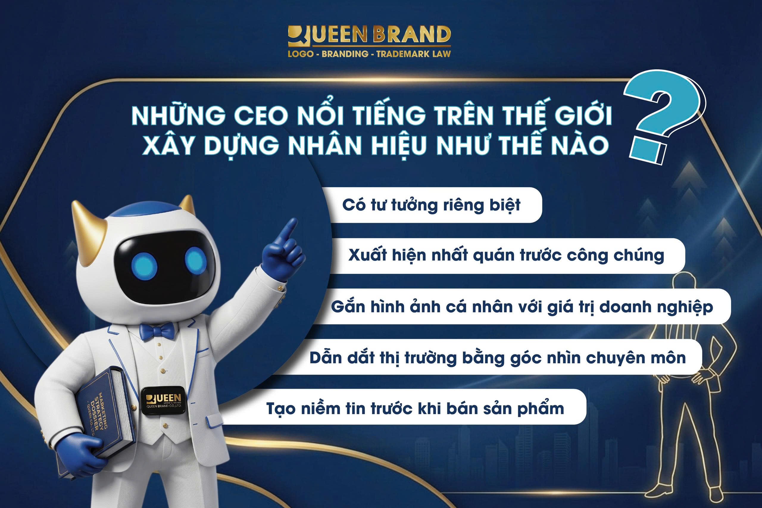 Hình ảnh xây dựng nhân hiệu - Queen Brand
