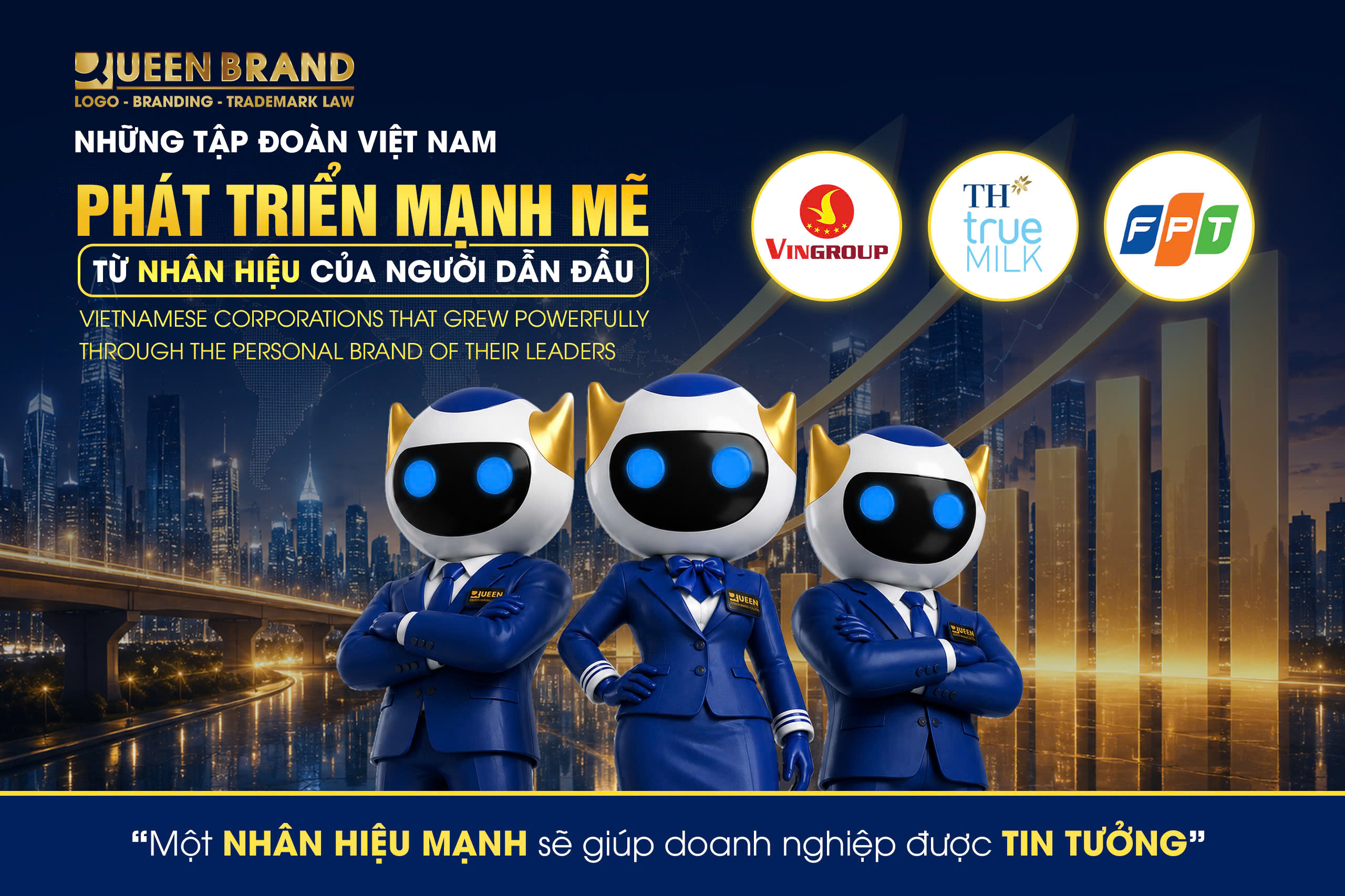 Hình ảnh xây dựng nhân hiệu - Queen Brand