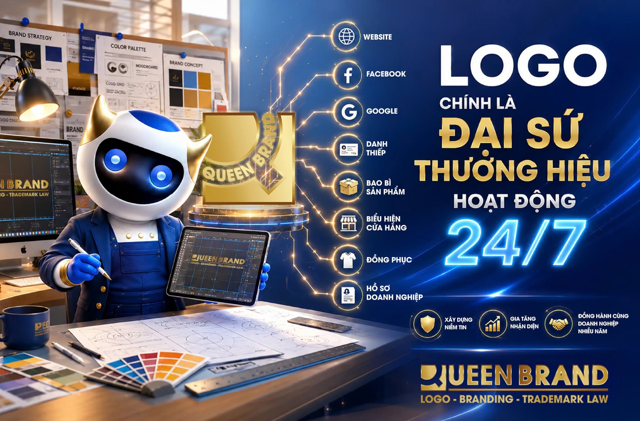 thiết kế logo độc quyền