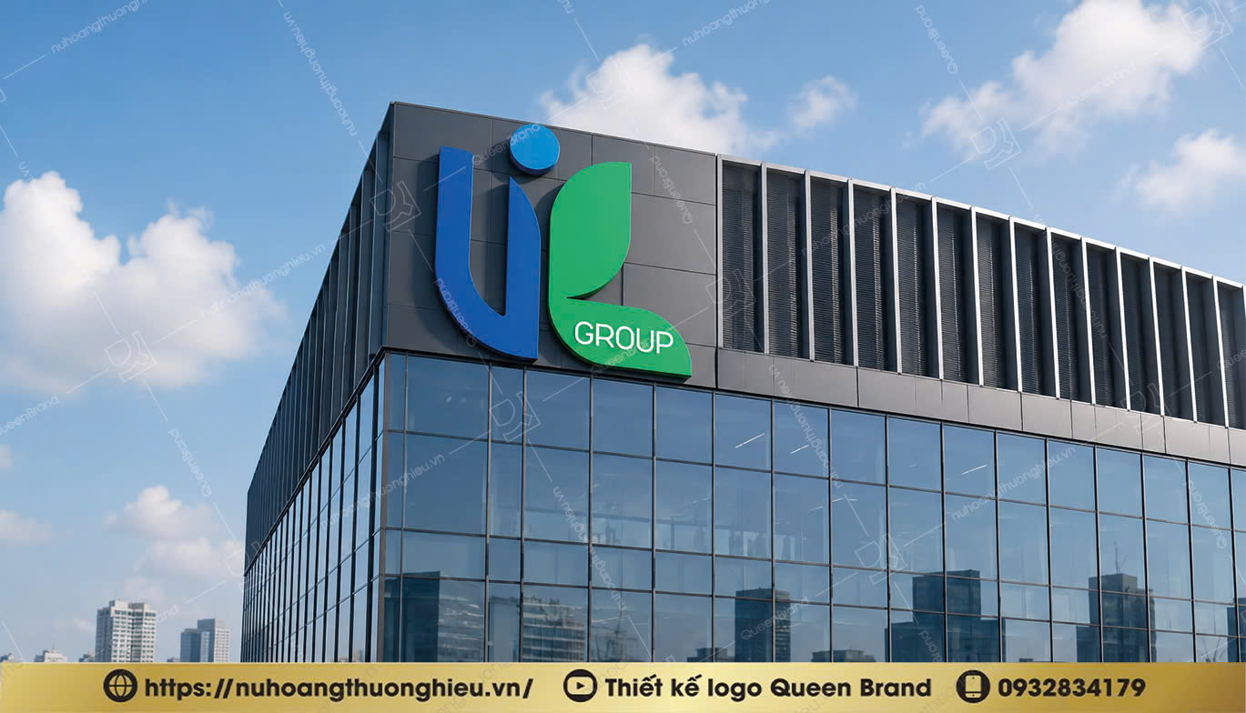 Hình ảnh thiết kế logo tập đoàn VK GROUP