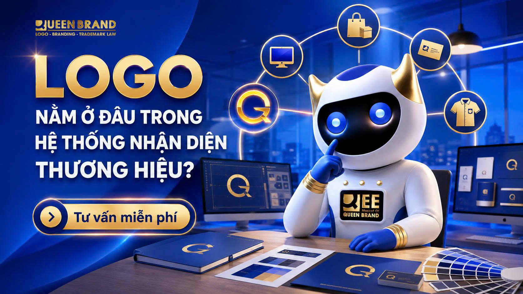 Thiết kế logo nhận diện thương hiệu