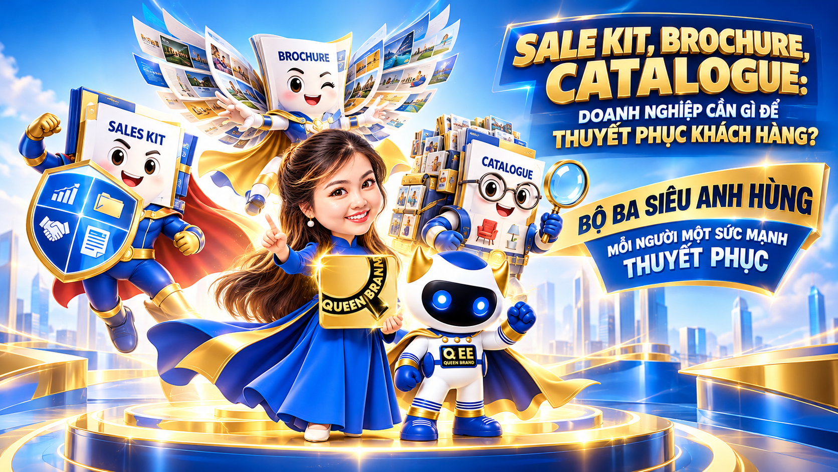 thiết kế sales kit